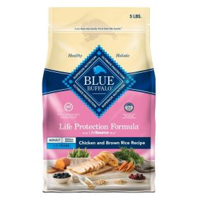 Small Breed Dry Dog Food, Chicken & Brown Rice, 5 lbs – High-Protein Kibble With Antioxidants and No By-Products