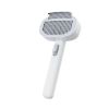 Adjustable Comb for Cats & Dogs: 2-in-1 Deshedding Brush with Hair Removal Board